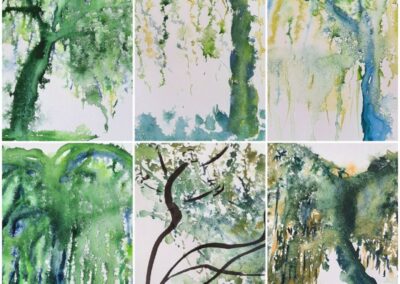 Peinture : aquarelle Japonaise